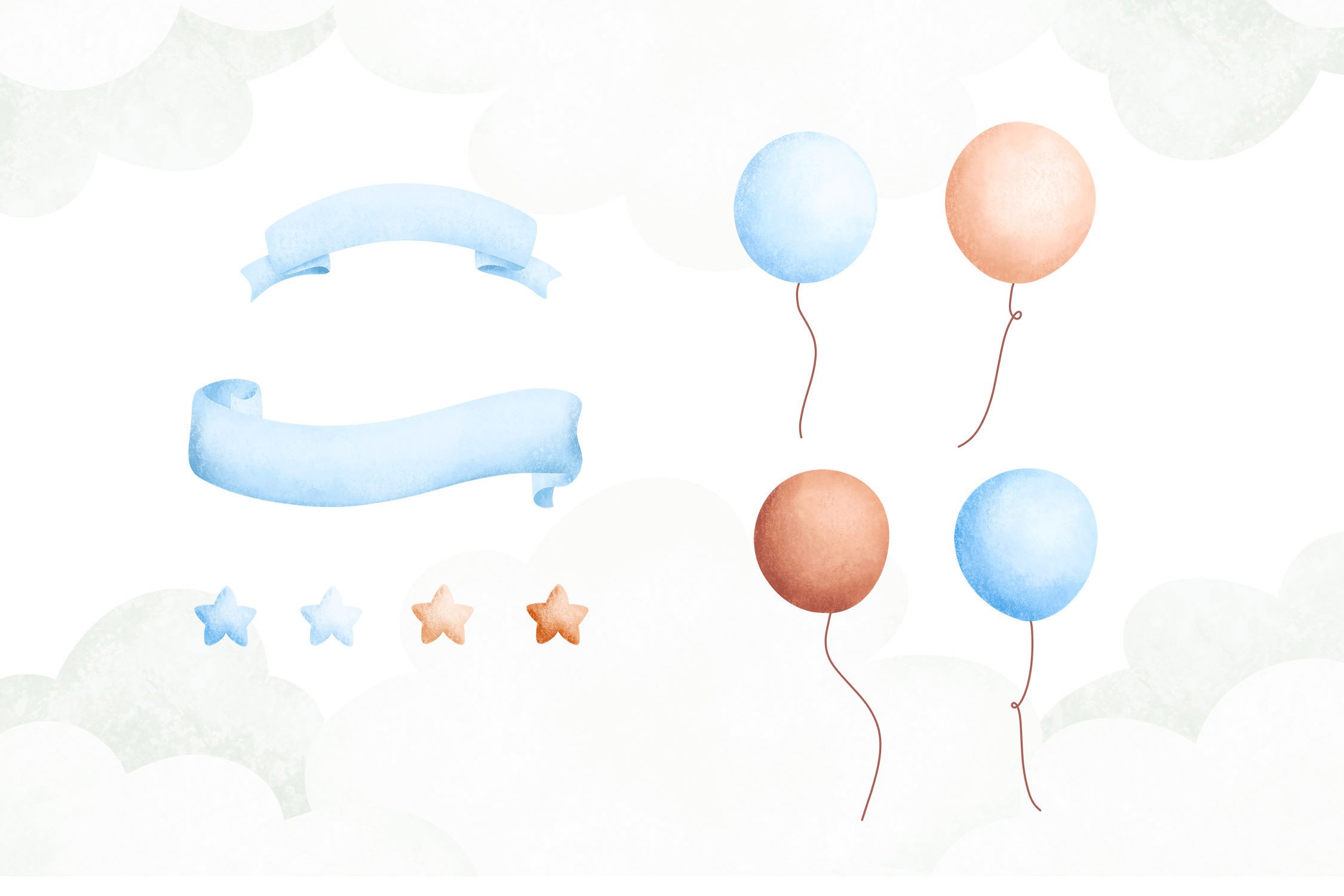 Cute Baby Bear and Balloons - photo 4