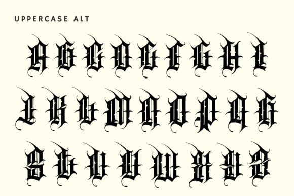 Dragooo Font - Preview 1