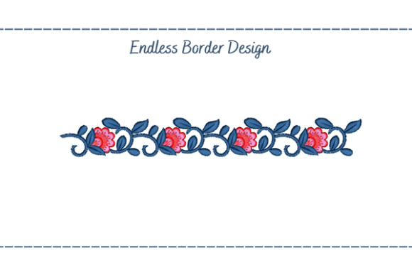 Endless Floral Border