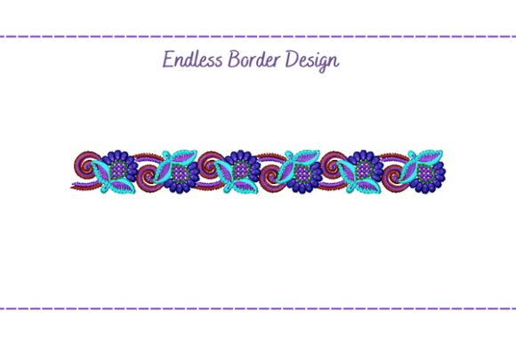 Endless Floral Border