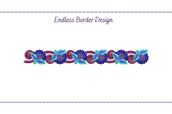 Endless Floral Border