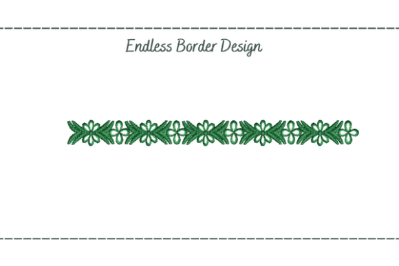 Endless Floral Border