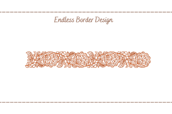 Endless Floral Border