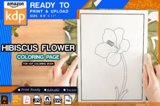 Flower Coloring Page for KDP Interior Graphic by Graphic_Creations ...