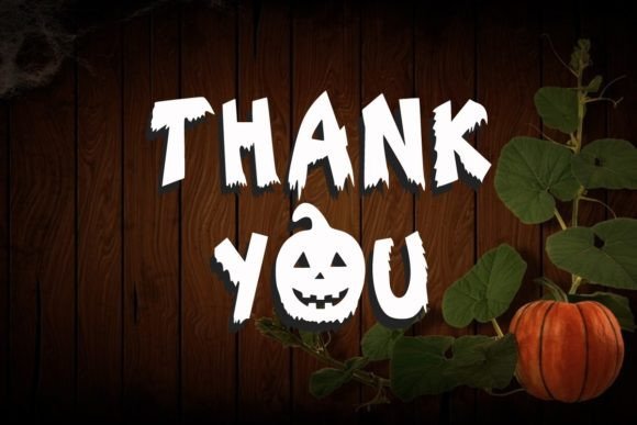 Halloween Autumn Font - Preview 6