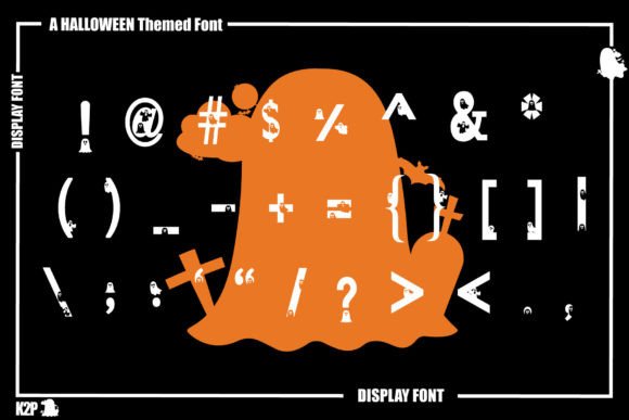 Halloween Boo Font - Preview 4
