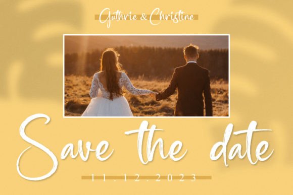 Harvest Amstera Font PNG with transparent background - Preview 6