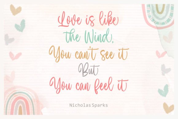 Hello Brigantia Font - Preview 1
