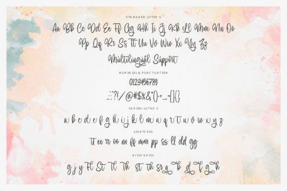 Hello Brigantia Font - Preview 6