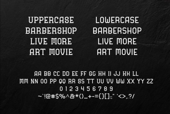Kinemon Font - Preview 1