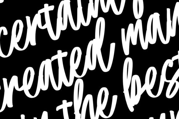 Miralas Font PNG with transparent background - Preview 4
