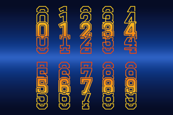 Overlap Font PNG with transparent background - Preview 3