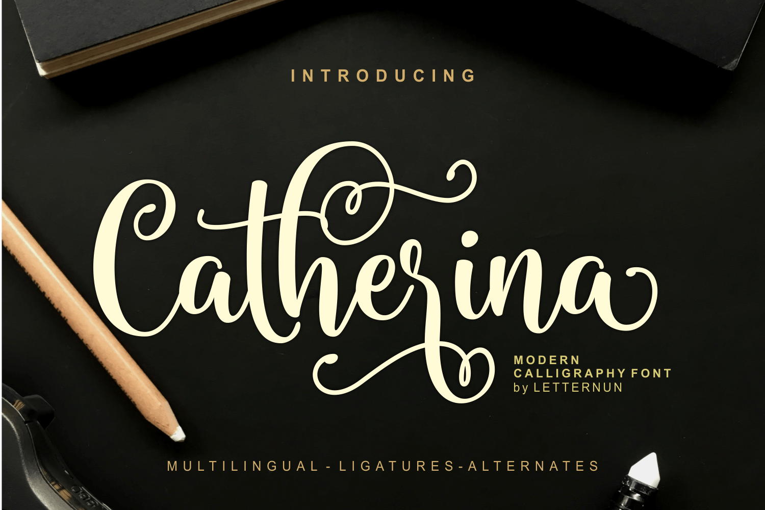 Catherina Font by Nun Creatype · Creative Fabrica