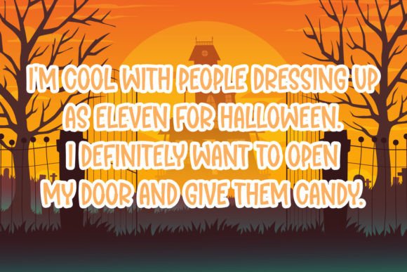 First Halloween Font - Preview 2
