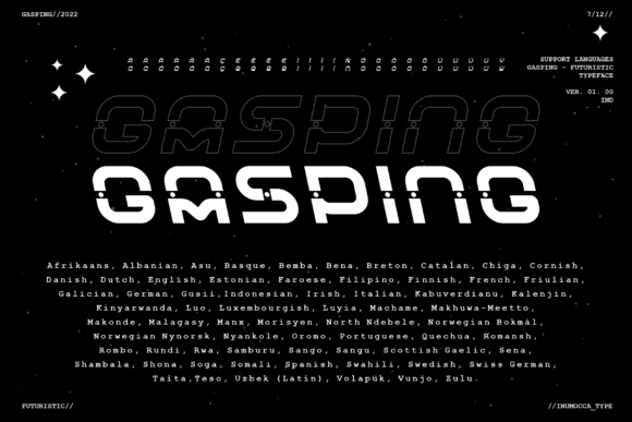 Gasping Font - Preview 6