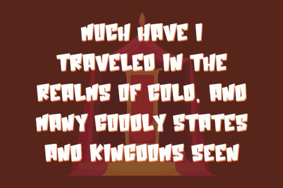 Hail King Font PNG with transparent background - Preview 3