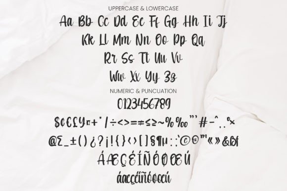 Krisan Font PNG with transparent background - Preview 6