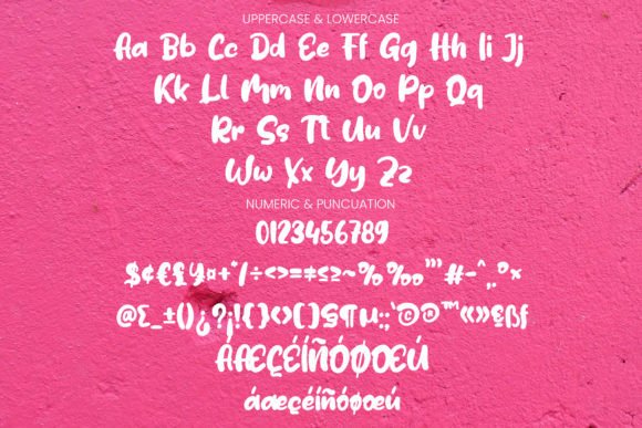 Mirage Font PNG with transparent background - Preview 5