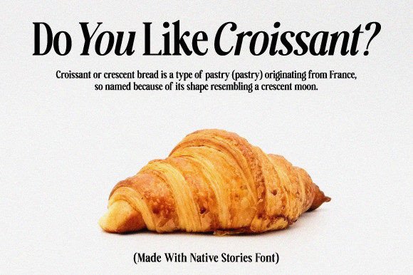 Native Stories Font PNG with transparent background - Preview 3