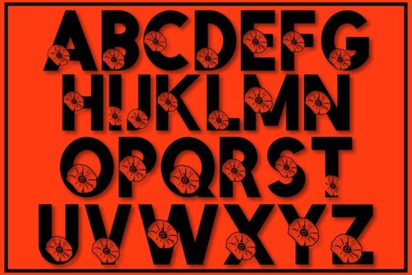 Remembrance Font PNG with transparent background - Preview 1