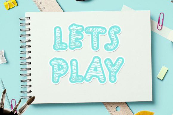 Back to School Font - Preview 1