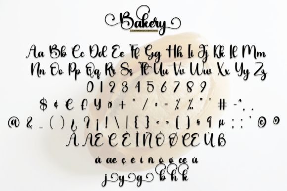 Bakery Font - Preview 5