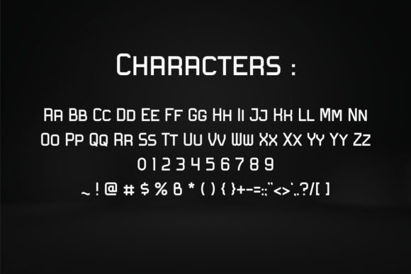 Barcode 71 Font - Preview 2