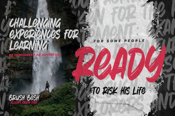 Brush Besh Font - Preview 1