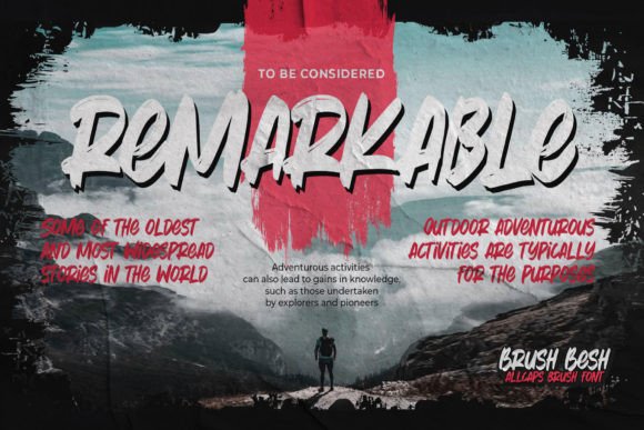 Brush Besh Font - Preview 2