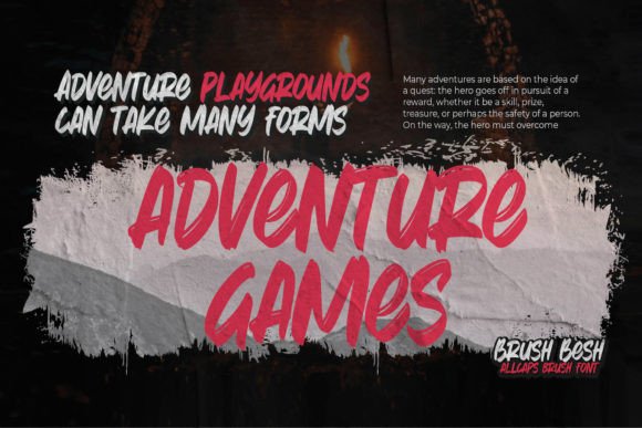 Brush Besh Font - Preview 3