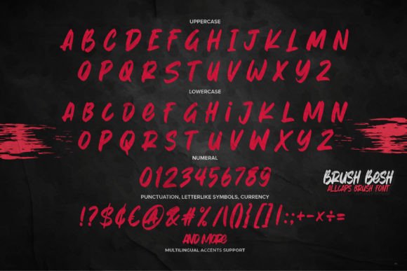 Brush Besh Font - Preview 5
