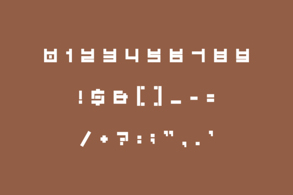Dcodes Font - Preview 2