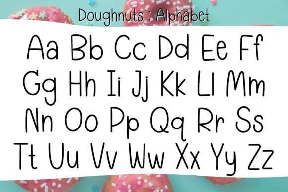 Doughnuts Font - Preview 2
