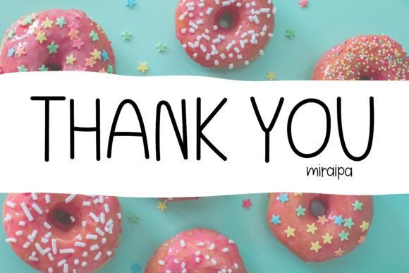 Doughnuts Font - Preview 4