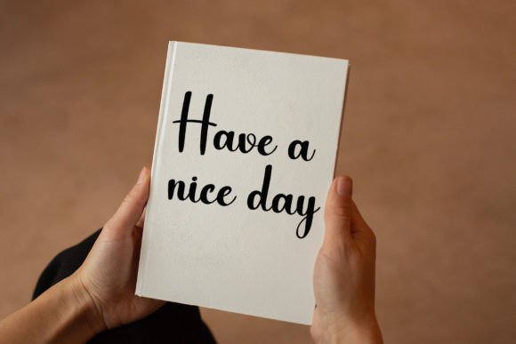 Friday Font PNG with transparent background - Preview 4
