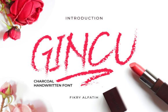 Gincu Polices d’Affichage Police Par Fikry Alfatih