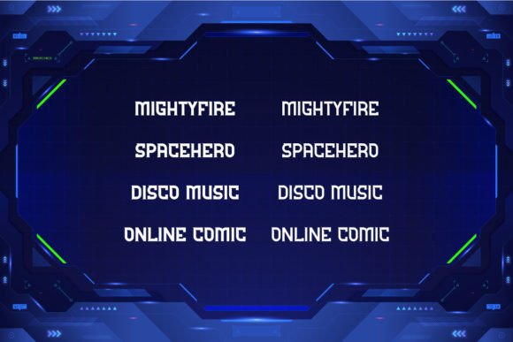 Heroes-x Font PNG with transparent background - Preview 2