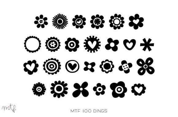 Hundred Duo Font - Preview 1