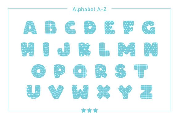 Luna Cute Font PNG with transparent background - Preview 6