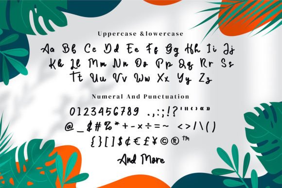 Milkie Lovely Font PNG with transparent background - Preview 5
