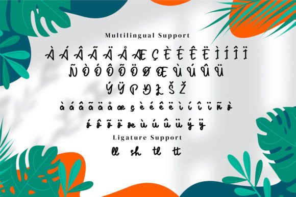 Milkie Lovely Font PNG with transparent background - Preview 6