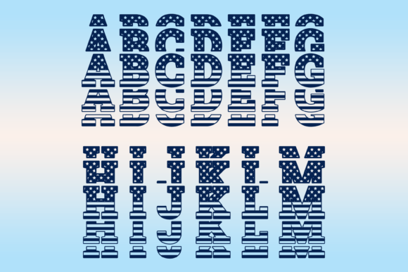 Patrio Font font preview - 1