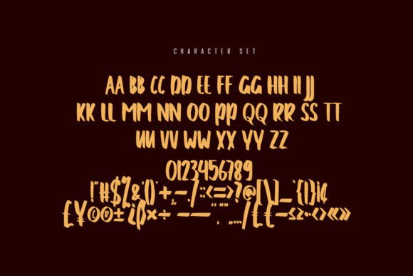 Posibles Font PNG with transparent background - Preview 4