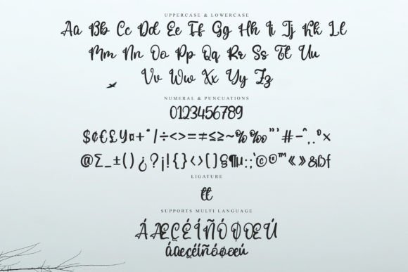 Prickle Font PNG with transparent background - Preview 6