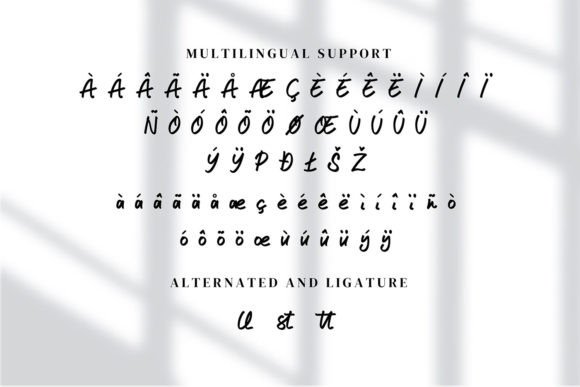 Rennata Font PNG with transparent background - Preview 6