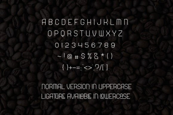 Roaster Font PNG with transparent background - Preview 2