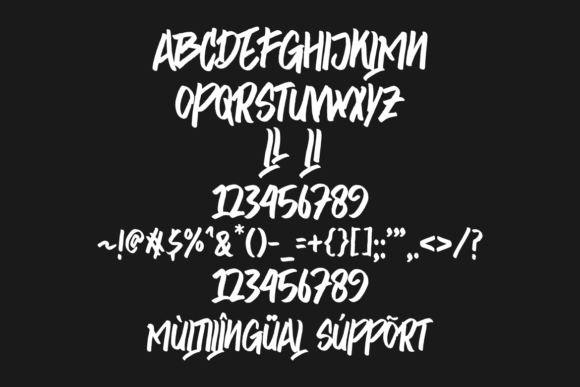 Sekam Pari Font PNG with transparent background - Preview 4
