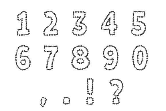 Floral Font - Preview 3