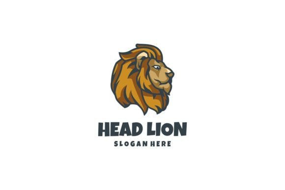 Head Lion Graphic Logos By maikofarazhatta
