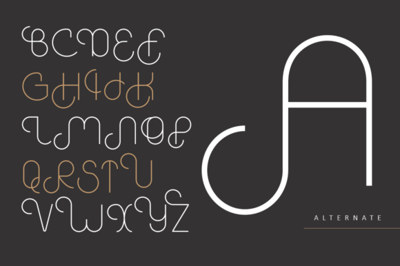 Raloth Font font preview - 6